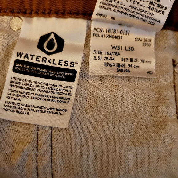 Actual 32x28 Levi's 541 Jeans Tan Work Pants Athletic Fit Brown - Picture 11 of 11